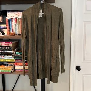 Billabong Lightweight Cardigan Olive green size M